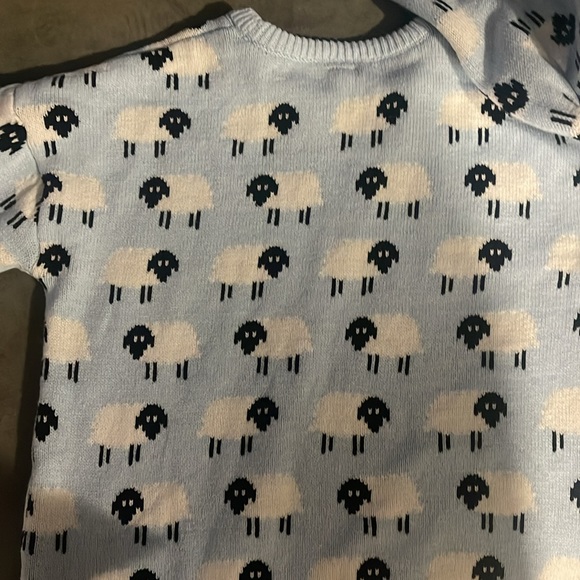 Frankie kids by Francesca Sheep Sweater in perfect condition! Size 14 fits 10/12 - Picture 4 of 5